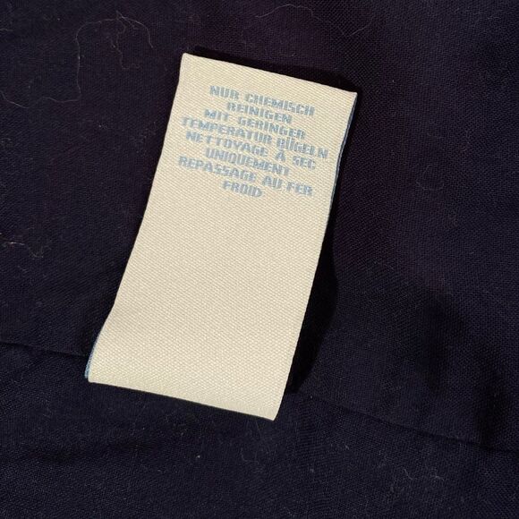 Boden navy pattern trench coat - Picture 7 of 8